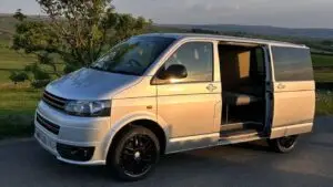 Luxury Silver VW Transporter