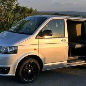 Luxury Silver VW Transporter