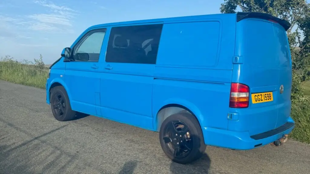 Luxury Blue VW Transporter